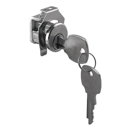 Prime-Line Prime Line Products S4315 Mail Box Lock Counter-Clockwise Nickel Plated 5269618